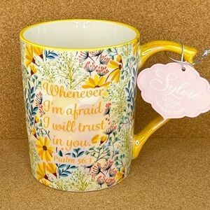 Strawberry Street - 3/$48 - ‘Whenever I’m Afraid’ ceramic mug. NWT Firm!